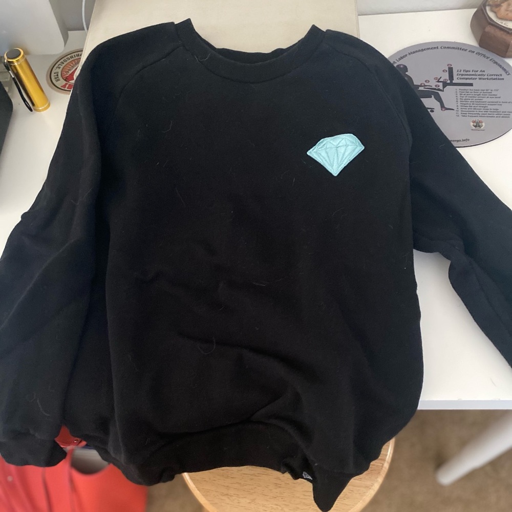 Diamond Supply Black Crewneck